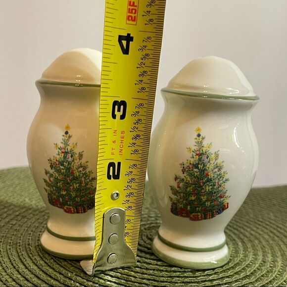 Christopher Radko Holiday Celebrations salt & pepper shakers NWT - Picture 7 of 9